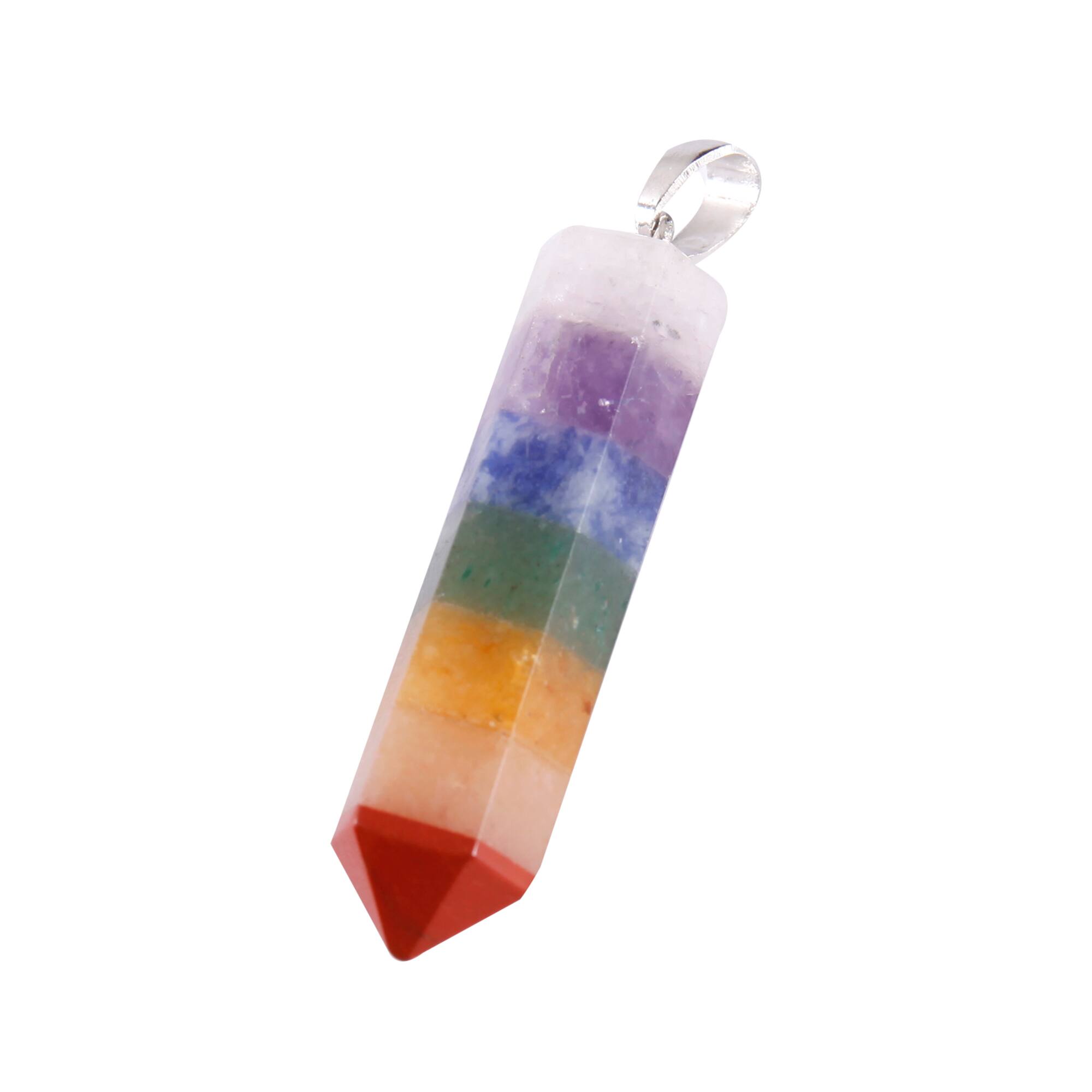 12 Pack: Positive Intentions Chakra Arrow Pendant by Bead Landing™